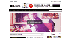Desktop Screenshot of bitetone.com